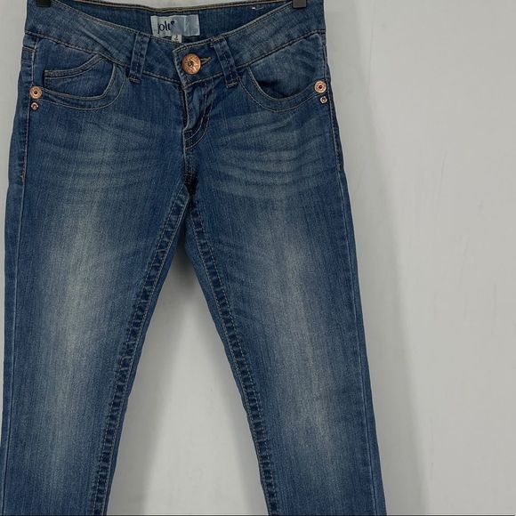 Jolt Skinny Jeans - Classic Blue Wash - Picture 4 of 14